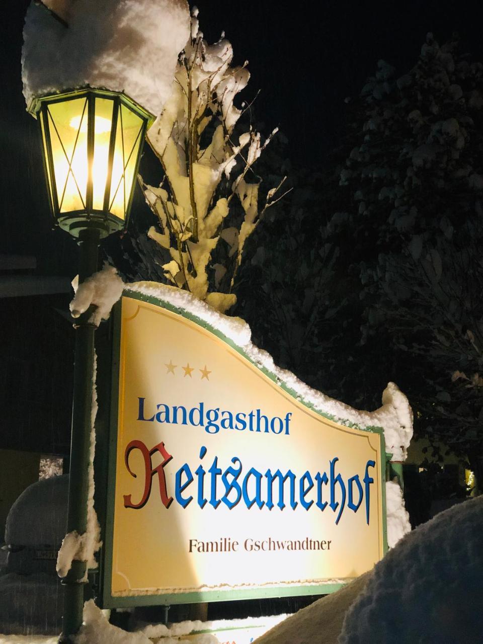 Landgasthof Reitsamerhof Werfen Exteriér fotografie